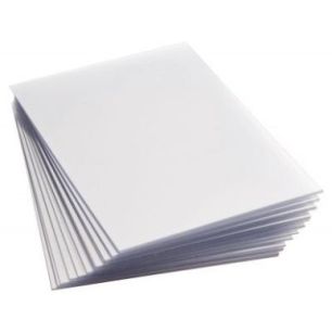 Achetez PERGAMY Boîte de 100 plats de couverture PVC A4 300 microns transparents 900048 pas cher su..