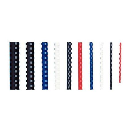 Achetez Boîte de 100 peignes anneaux plastiques 20mm Noir pas cher sur Ma Rentrée Scolaire