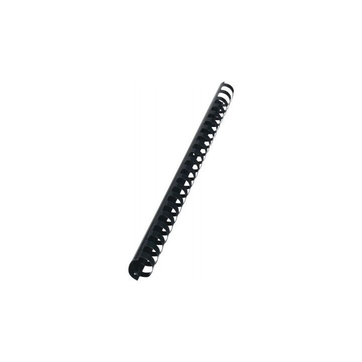 Paquet de 50 reliures plastiques CombBind 38mm noir 4028185 GBC ACCO