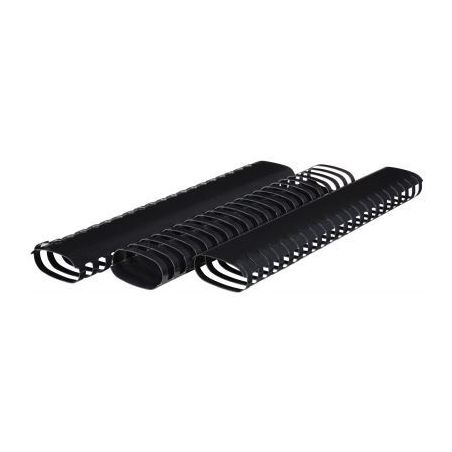 Achetez Boîte de 50 peignes anneaux plastiques 51mm Noir  pas cher sur Ma Rentrée Scolaire