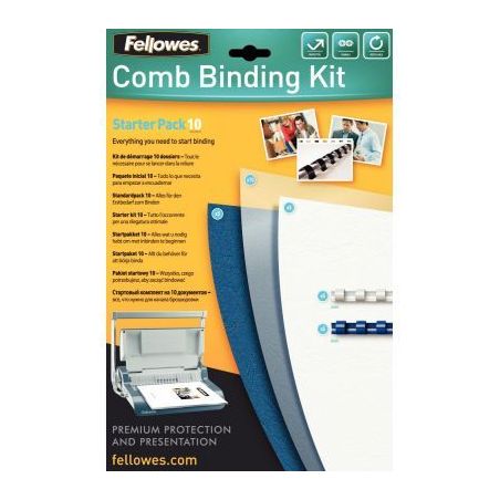 Achetez Kit pour 10 reliures 5371701 FELLOWES pas cher sur Ma Rentrée Scolaire