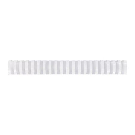 Achetez Boite de 50 anneaux reliure/peignes à relier plastique ovales diamètre 38mm blanc 49271 pa..