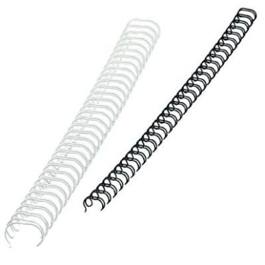 Achetez Boîte de 100 anneaux à relier en métal diamètre 6mm noir 53218 FELLOWES pas cher sur Ma ..