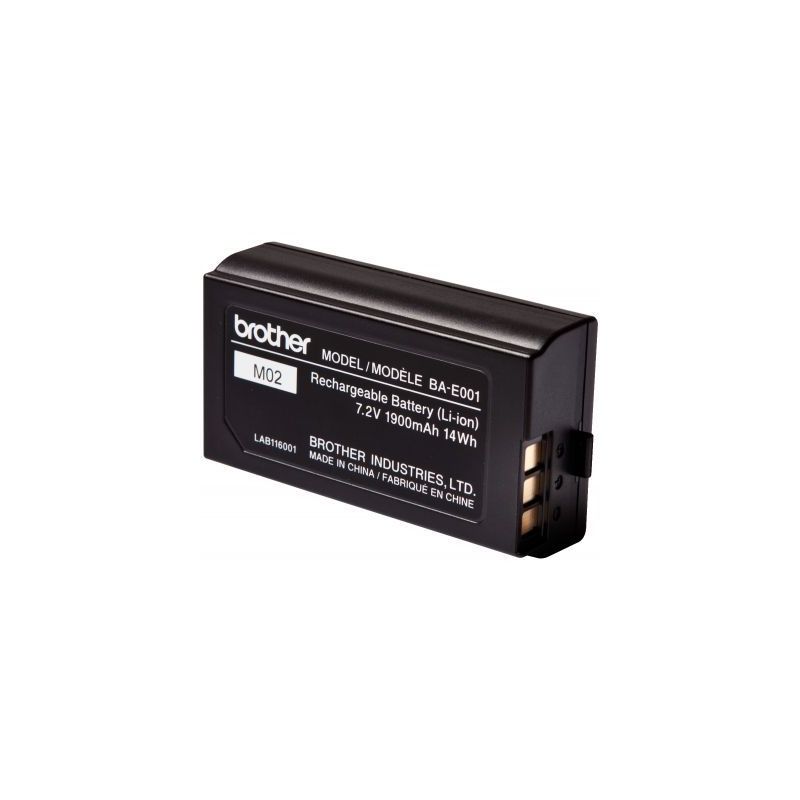 Achetez Batterie rechargeable BA-E001 pour les titreuses Brother BAE001 BROTHER pas cher sur Ma Rent.. Achetez Batterie rechargeable BA-E001 pour les titreuses Brother BAE001 BROTHER pas cher sur Ma Rent..