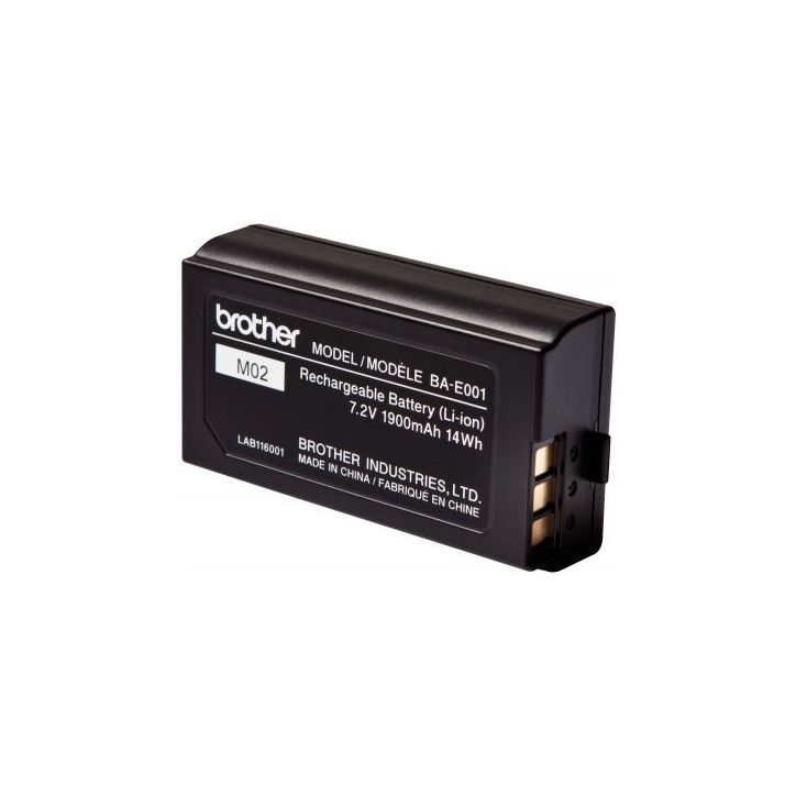 Batterie rechargeable BA-E001 pour les titreuses Brother BAE001 BROTHER