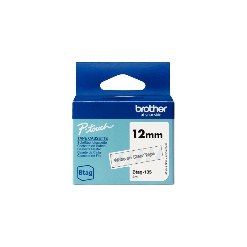 Achetez Recharge Brother BTAG blanc sur transparent 12 mm BRSPRBTAG135 BROTHER pas cher sur Ma Rentr.. Achetez Recharge Brother BTAG blanc sur transparent 12 mm BRSPRBTAG135 BROTHER pas cher sur Ma Rentr..