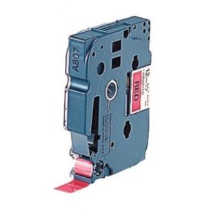 Achetez Recharge de ruban Brother TZe noir et rouge 12 mm TZe431 BROTHER pas cher sur Ma Rentrée Sc..