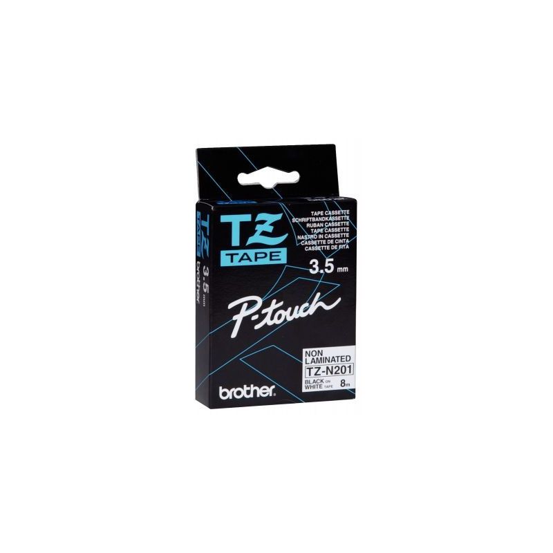 Achetez BROTHER Ruban flexible pré-découpé non laminé noir/blanc 3,5mm TZEN201 pas cher sur Ma .. Achetez BROTHER Ruban flexible pré-découpé non laminé noir/blanc 3,5mm TZEN201 pas cher sur Ma ..