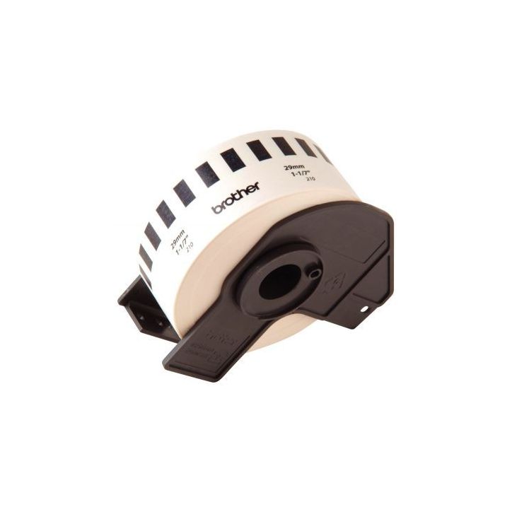 Rouleau de 400 étiquettes autocollantes blanches d'adressage prédécoupées standard 29 x 90mm DK11201 BROTH(...)