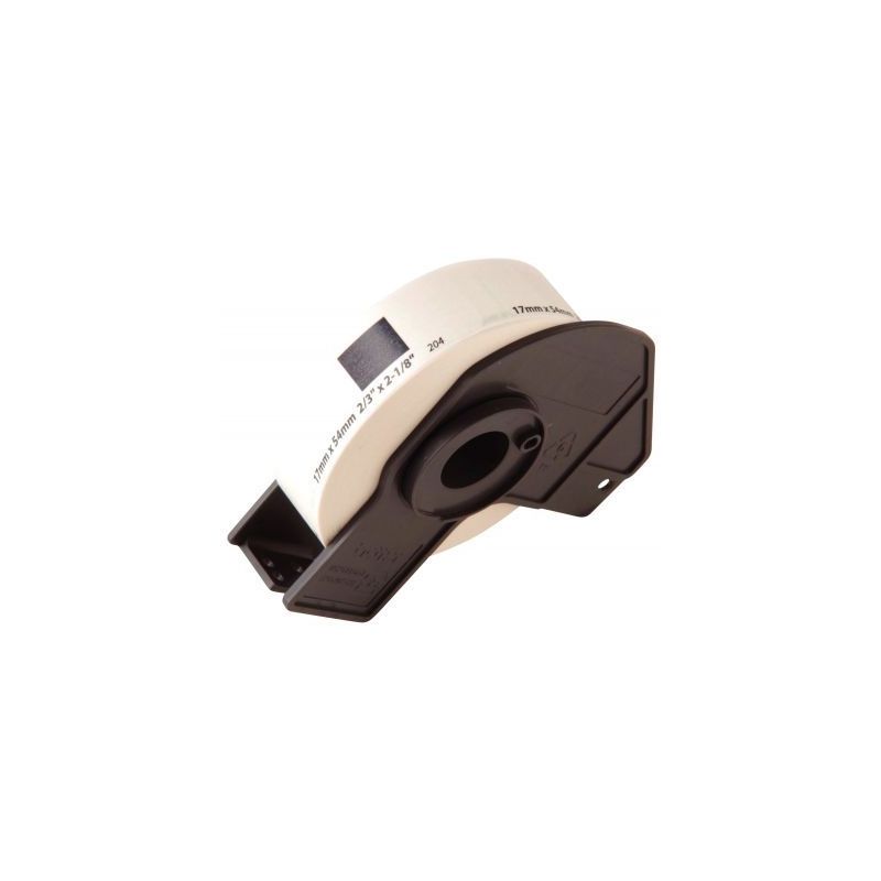 Achetez Rouleau de 400 étiquettes autocollantes blanches multi-usage prédécoupées 17 x 54mm DK11.. Achetez Rouleau de 400 étiquettes autocollantes blanches multi-usage prédécoupées 17 x 54mm DK11..