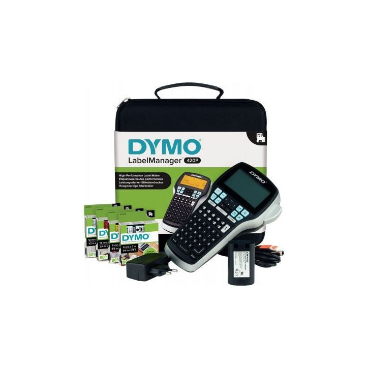 Etiqueteuse Dymo Kit 420P+Mallette S0915480 LABELMANAG DYMO