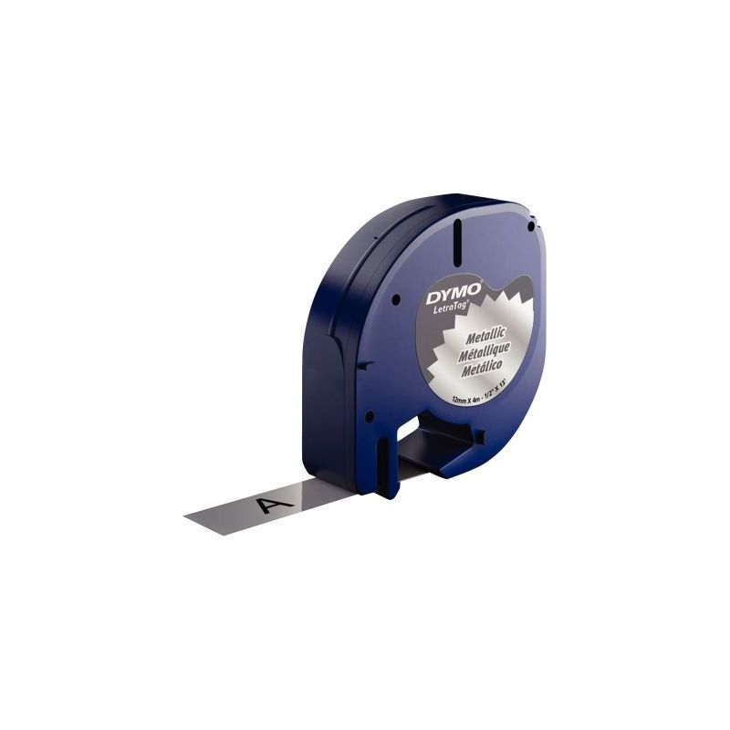 Achetez Ruban cassette Letratag 12 mm x 4 m noir sur argent S0721730 DYMO pas cher sur Ma Rentrée S.. Achetez Ruban cassette Letratag 12 mm x 4 m noir sur argent S0721730 DYMO pas cher sur Ma Rentrée S..