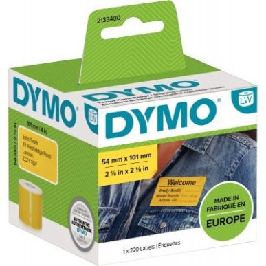 Achetez Boîte de 1 rouleau de 220 étiquettes expédition 54 x 101 mm noir et jaune 2133400 DYMO pa..