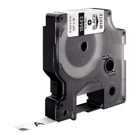 Achetez Recharge DYMO pour titreuse Rhino 9mm x 5,5m noir sur blanc 18443 DYMO pas cher sur Ma Rentr..