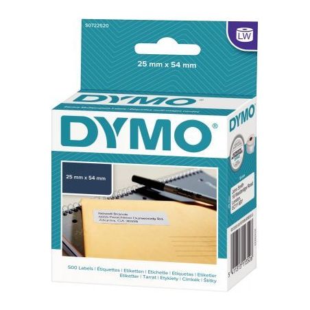 Achetez Boite de 1 rouleau de 500 étiquettes adresse 25 x 54 mm S0722520 DYMO pas cher sur Ma Rentr..