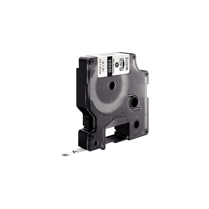 Achetez Recharge DYMO pour titreuse Rhino 19mm x 5,5m noir sur blanc 18484 DYMO pas cher sur Ma Rent..