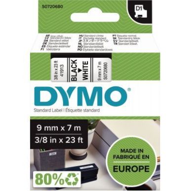 Achetez DYMO Ruban D1 Noir/Blanc 9MMX7M pour 1000/1000+/2000/3500/4500/5000/5504 pas cher sur Ma Ren..