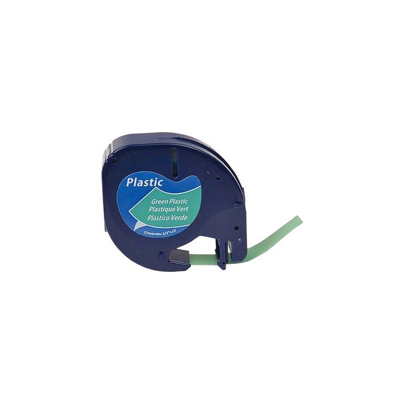 Achetez DYMO Ruban LETRATAG Noir/plastique Vert 12mmx4m pas cher sur Ma Rentrée Scolaire Achetez DYMO Ruban LETRATAG Noir/plastique Vert 12mmx4m pas cher sur Ma Rentrée Scolaire
