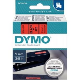Achetez Ruban cassette Dymo 9 mm x 7 m noir et rouge S0720720 DYMO pas cher sur Ma Rentrée Scolaire