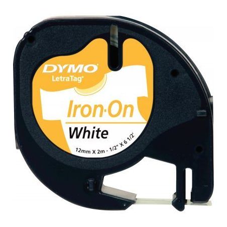 Achetez Ruban Dymo Letratag textile pour marquage par transfert S0718850 DYMO pas cher sur Ma Rentrî.