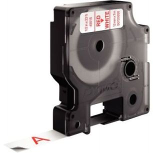 Achetez DYMO Ruban D1 Rouge/Blanc 12MMX7M pour 1000/1000+/2000/3500/4500/5000/5516 pas cher sur Ma R..