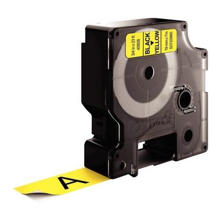 Achetez Recharge DYMO D1 19 mm x 7 m impression noir support jaune S0720880 DYMO pas cher sur Ma Ren..