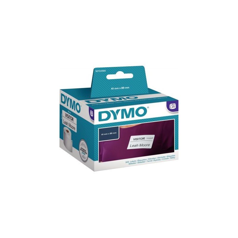 Achetez Rouleau de 300 étiquettes Dymo badge 89 x 41mm S0722560 DYMO pas cher sur Ma Rentrée Scola.. Achetez Rouleau de 300 étiquettes Dymo badge 89 x 41mm S0722560 DYMO pas cher sur Ma Rentrée Scola..