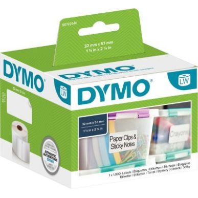 Achetez Pack de 6 rouleaux de 1000 étiquettes adressage 57 x 32 mm 2093094 DYMO pas cher sur Ma Ren..