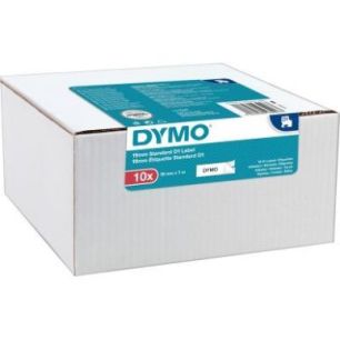 Pack de 10 recharges Dymo D1 9mm noir sur blanc 2093096 DYMO Pack de 10 recharges Dymo D1 9mm noir sur blanc 2093096 DYMO