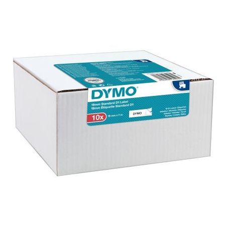 Achetez Pack de 10 recharges Dymo D1  19mm noir sur blanc 2093098 DYMO pas cher sur Ma Rentrée Scol..