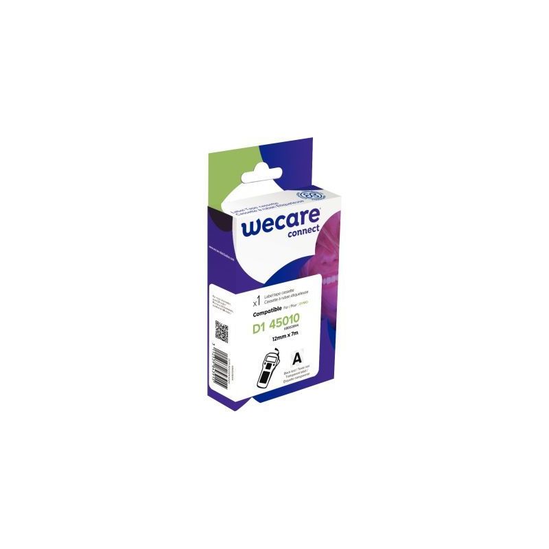Achetez Ruban D1 noir sur transparent 12 mm x 7 m compatible K80028W4 WECARE ARMOR pas cher sur Ma R.. Achetez Ruban D1 noir sur transparent 12 mm x 7 m compatible K80028W4 WECARE ARMOR pas cher sur Ma R..