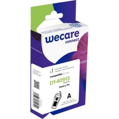 Achetez Ruban D1-40913 noir sur blanc 9 mm x 7 m compatible K80002W4 WECARE ARMOR pas cher sur Ma Re..