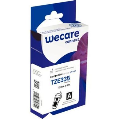 Achetez Ruban TZE 335 blanc sur noir 12 mm x 8 m compatible K80019W4 WECARE ARMOR pas cher sur Ma Re..