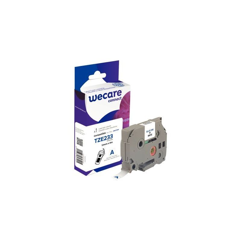 Achetez Ruban TZE 233 bleu sur blanc 12 mm x 8 m compatible K80063W4 pas cher sur Ma Rentrée Scolai.. Achetez Ruban TZE 233 bleu sur blanc 12 mm x 8 m compatible K80063W4 pas cher sur Ma Rentrée Scolai..