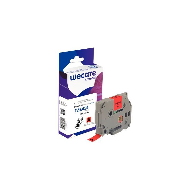 Achetez Ruban TZE 431 noir sur rouge 12 mm x 8 m compatible K80064W4 WECARE ARMOR pas cher sur Ma Re.. Achetez Ruban TZE 431 noir sur rouge 12 mm x 8 m compatible K80064W4 WECARE ARMOR pas cher sur Ma Re..