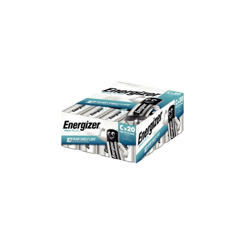 Achetez Blister 20 piles 1,5V Max Plus C 7638900423341 ENERGIZER pas cher sur Ma Rentrée Scolaire