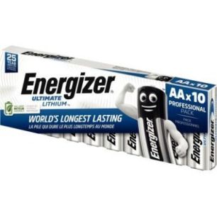 Achetez Paquet 10 piles 1,5V Ultimate Lithium AA 7638900343526 ENERGIZER pas cher sur Ma Rentrée Sc..