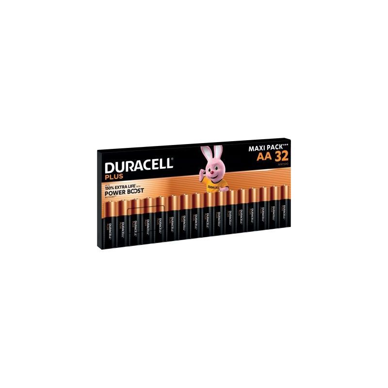 Achetez Boite 32 piles 1.5V PLUS POWERBOOST AA / LR06 / MN1500 5000394176577 DURACELL pas cher sur M.. Achetez Boite 32 piles 1.5V PLUS POWERBOOST AA / LR06 / MN1500 5000394176577 DURACELL pas cher sur M..
