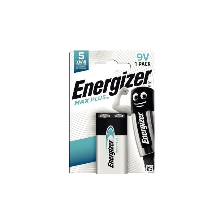 Blister 1PILE 9V Max Plus 7638900423389 ENERGIZER