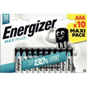 Achetez Blister 10 piles 1,5V Max Plus AAA / LR 03 7638900437539 ENERGIZER pas cher sur Ma Rentrée ..
