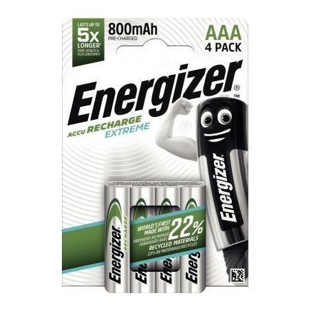Achetez Blister 4 accu Energizer AAA / LR03 800 mAh 7638900416879 ENERGIZER pas cher sur Ma Rentrée..