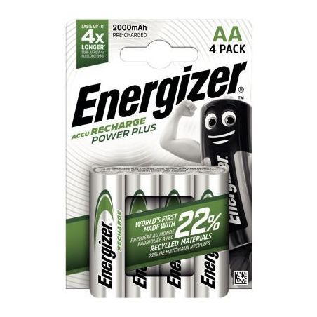 Achetez Blister 4 accu recharge ENERGIZER AA 2000 CHP4 E300626704 ENERGIZER pas cher sur Ma Rentrée..