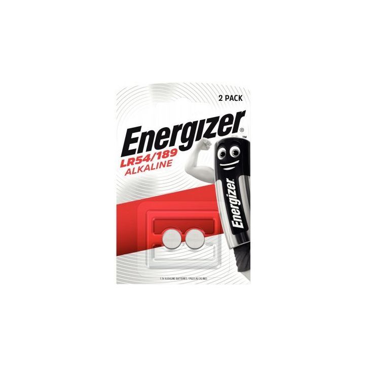 DURACELL Piles alcalines spéciales LR54 1,5 V, lot de 2 (189/191/V10GA/LR1130) jouets, calculatrices