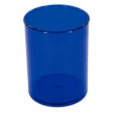 Achetez Pot à crayons FLUOR bleu foncé transparent 205-52 pas cher sur Ma Rentrée Scolaire