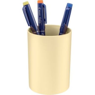 Achetez Pot à crayons First Jaune pâle 1005002451 CEP pas cher sur Ma Rentrée Scolaire