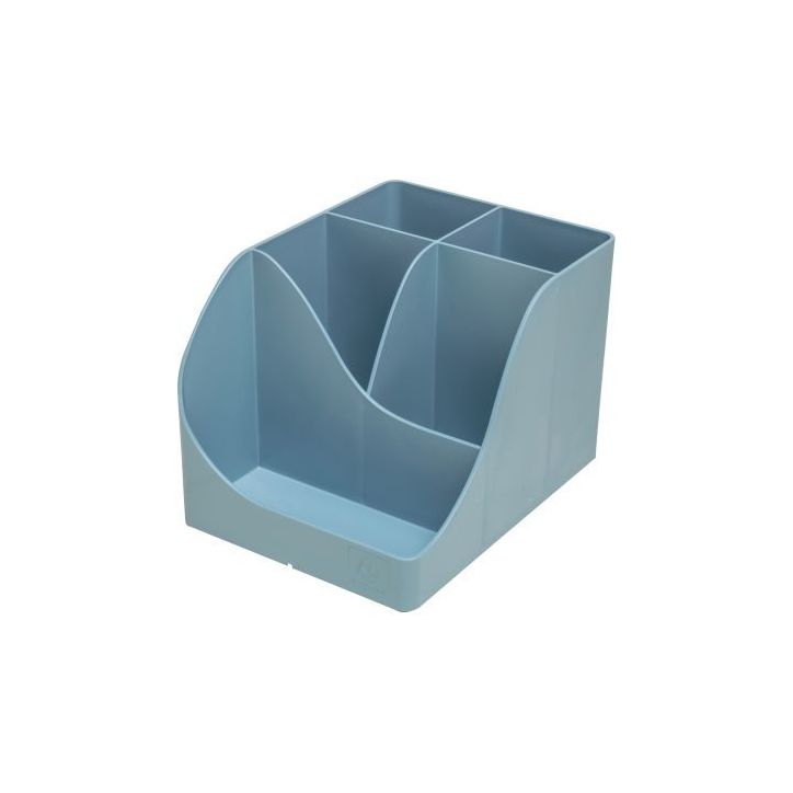 Pot à crayons PEN-WAVE AUTENTIK bleu 69570D AUTENTIK EXACOMPTA