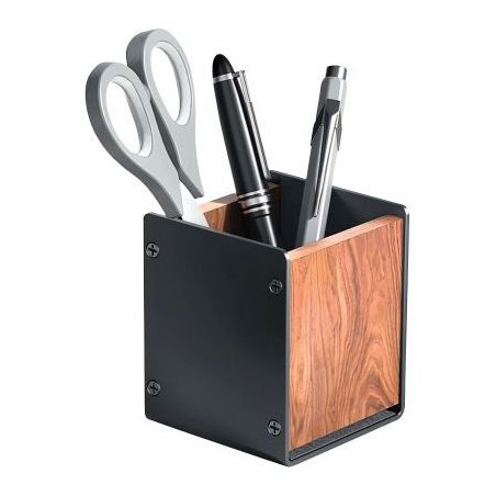 Achetez Pot à crayon aluminium et bois ODCUP W ALBA pas cher sur Ma Rentrée Scolaire