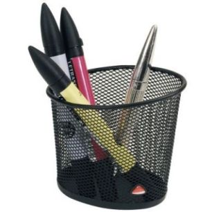Achetez Pot à crayons en métal Mesh noir MESHCUP N MESH ALBA pas cher sur Ma Rentrée Scolaire