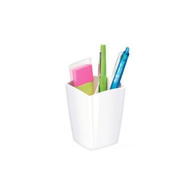 Achetez Pot à  crayons 2 cases Cep pro gloss blanc arctique 1005300021 CEP pas cher sur Ma Rentré..