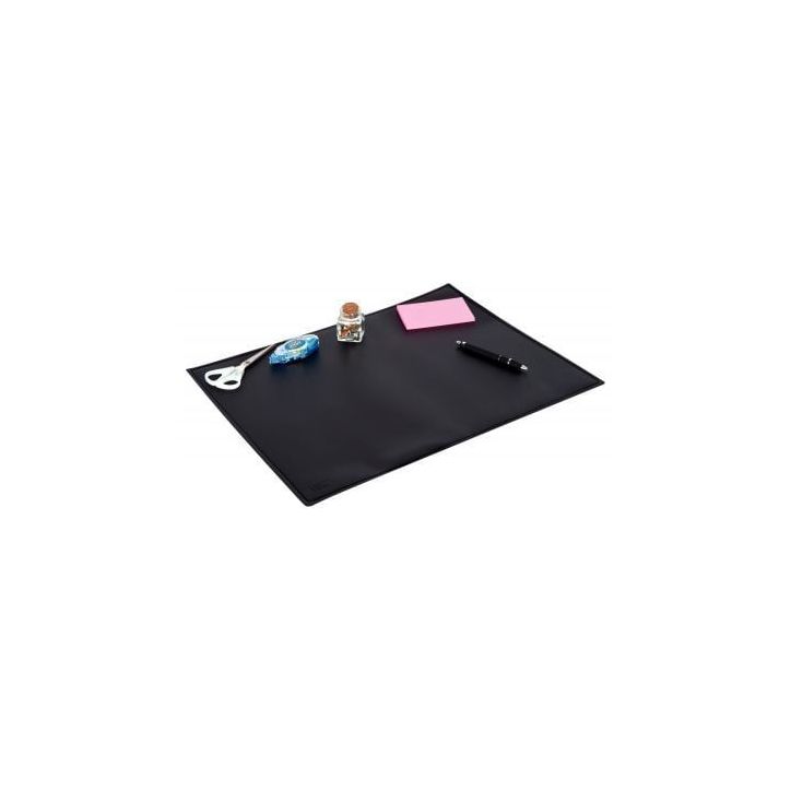 Sous mains 40x53 cm en PVC noir 50200-07 LANDS